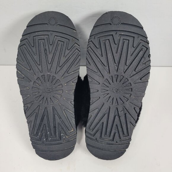 UGG Disquette Women's Black Slip on Slipper S/N 1122550 US Size 7 - Picture 7 of 8